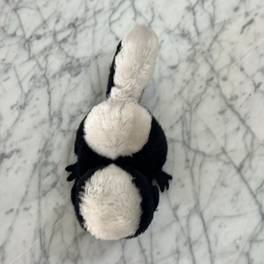 Vintage R. Dakin Skunk Plush Toy 1974